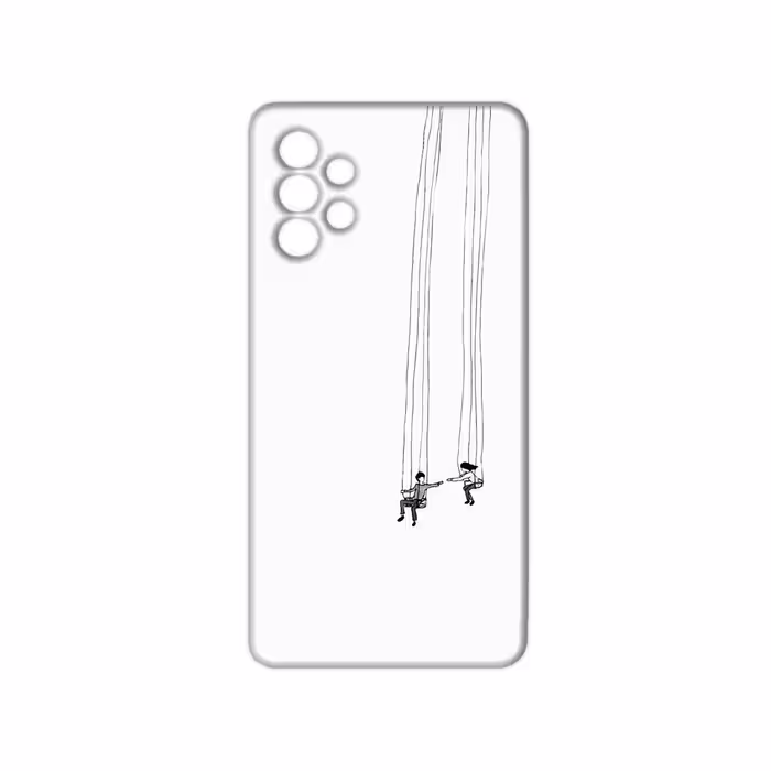 کاور مدل عاشقانه کد 123 مناسب برای گوشی موبایل سامسونگ galaxy A72