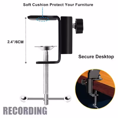 پایه میکروفن رکوردینگ مدل desk