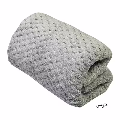 حوله دستی شایسته مدل نسترن سایز 35X75 سانتی متر