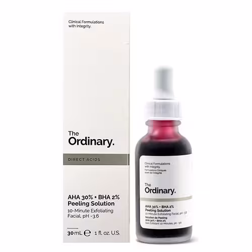 سرم پیلینگ و لایه بردار اوردینری The Ordinary AHA 30% BHA 2% Peeling Solution
