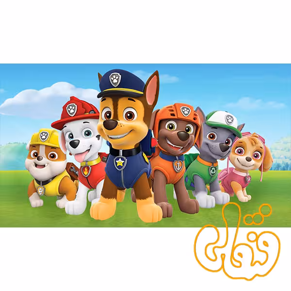 پازل چوبی 2*50 قطعه سگ های نگهبان 160011