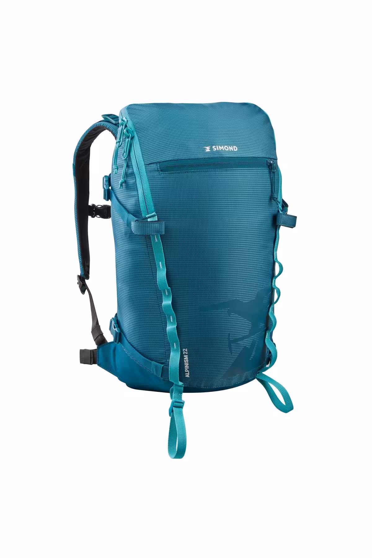 کوله پشتی مردانه و زنانه کوهنوردی سیموند 22L سبز آبی Decathlon