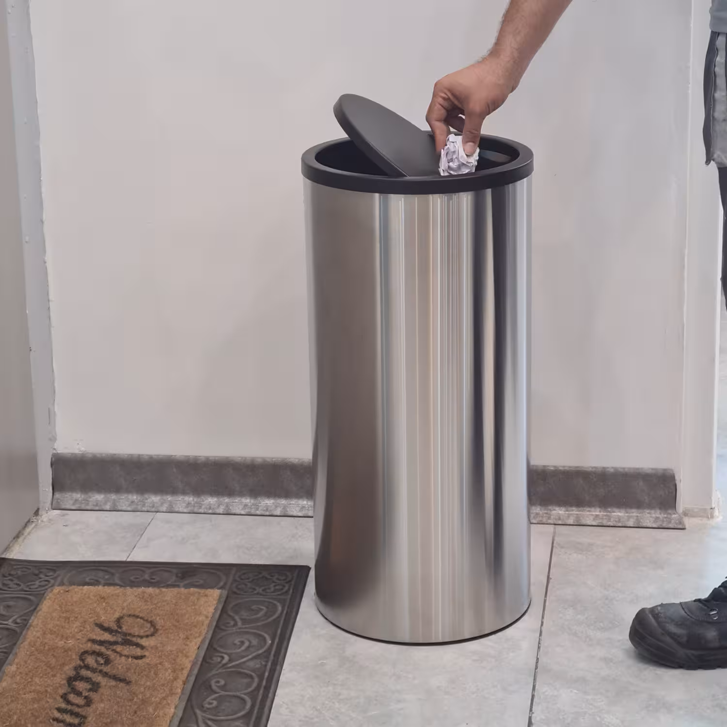 سطل بادبزنی 30 لیتری CE3200 – استیل