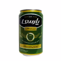 نوشیدنی مالت بدون الکل پارسی با طعم سیب قوطی حجم 330 میلی لیتری