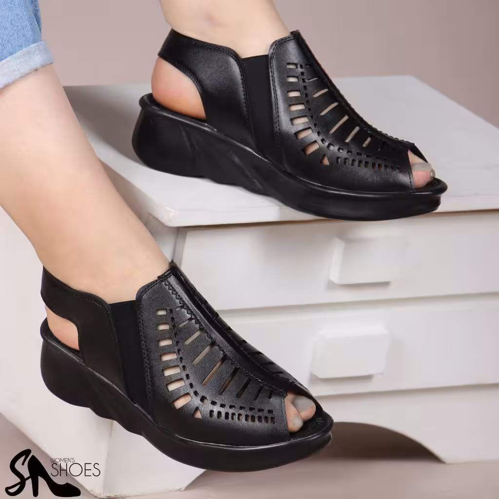 کفش طبی زنانه مدل چسبی زیره پیو