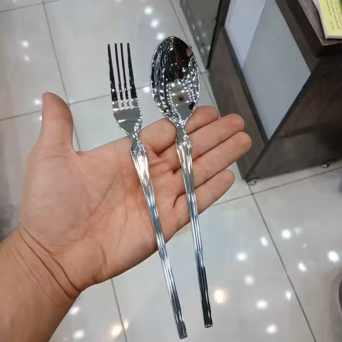 قاشق و چنگال غذاخوری 12 پارچه اس جی مدل 453m