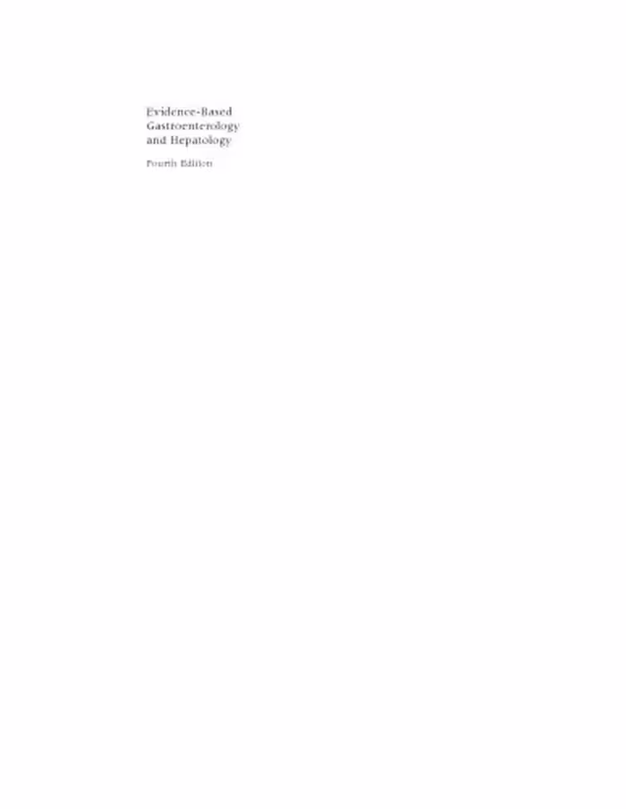 خرید و دانلود نسخه کامل کتاب Evidence-based Gastroenterology and Hepatology
