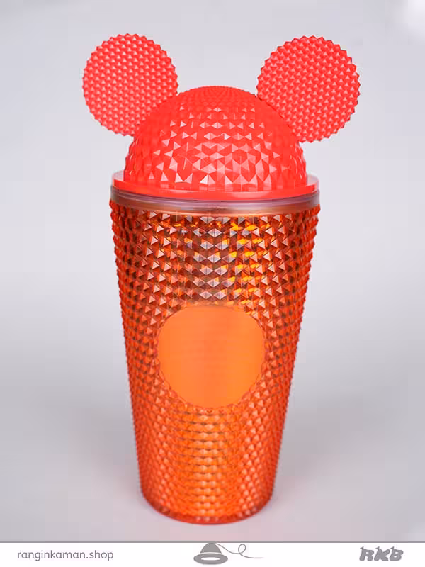 لیوان اسموتی طرح میکی موس کد Mickey Mouse design smoothie glass 8325