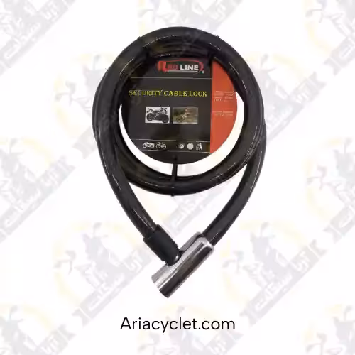 قفل تسمه ای سر فلزی موتور سیکلت ردلاین 180 سانتی متر