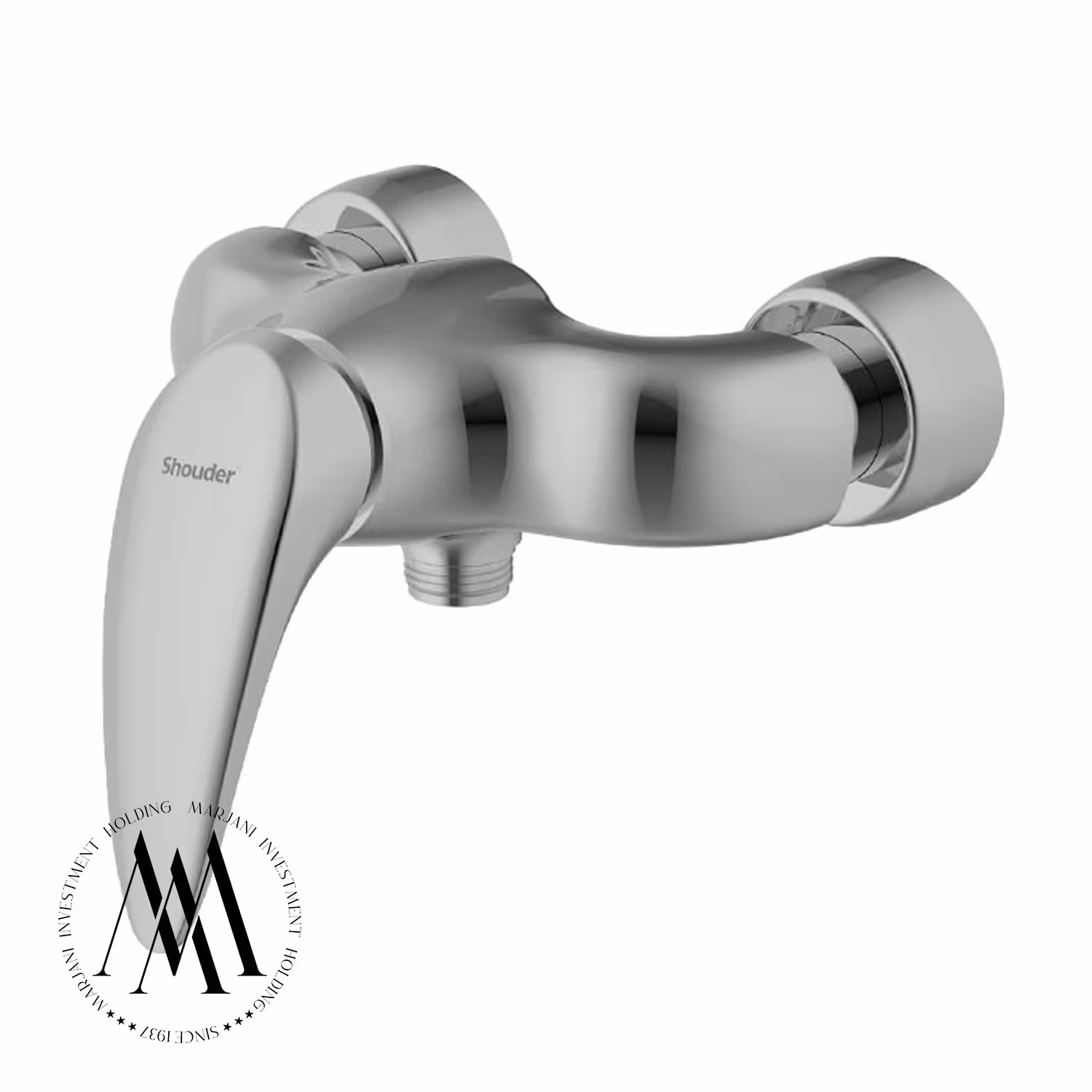 شیر توالت شودر مدل سنیور (کروم)