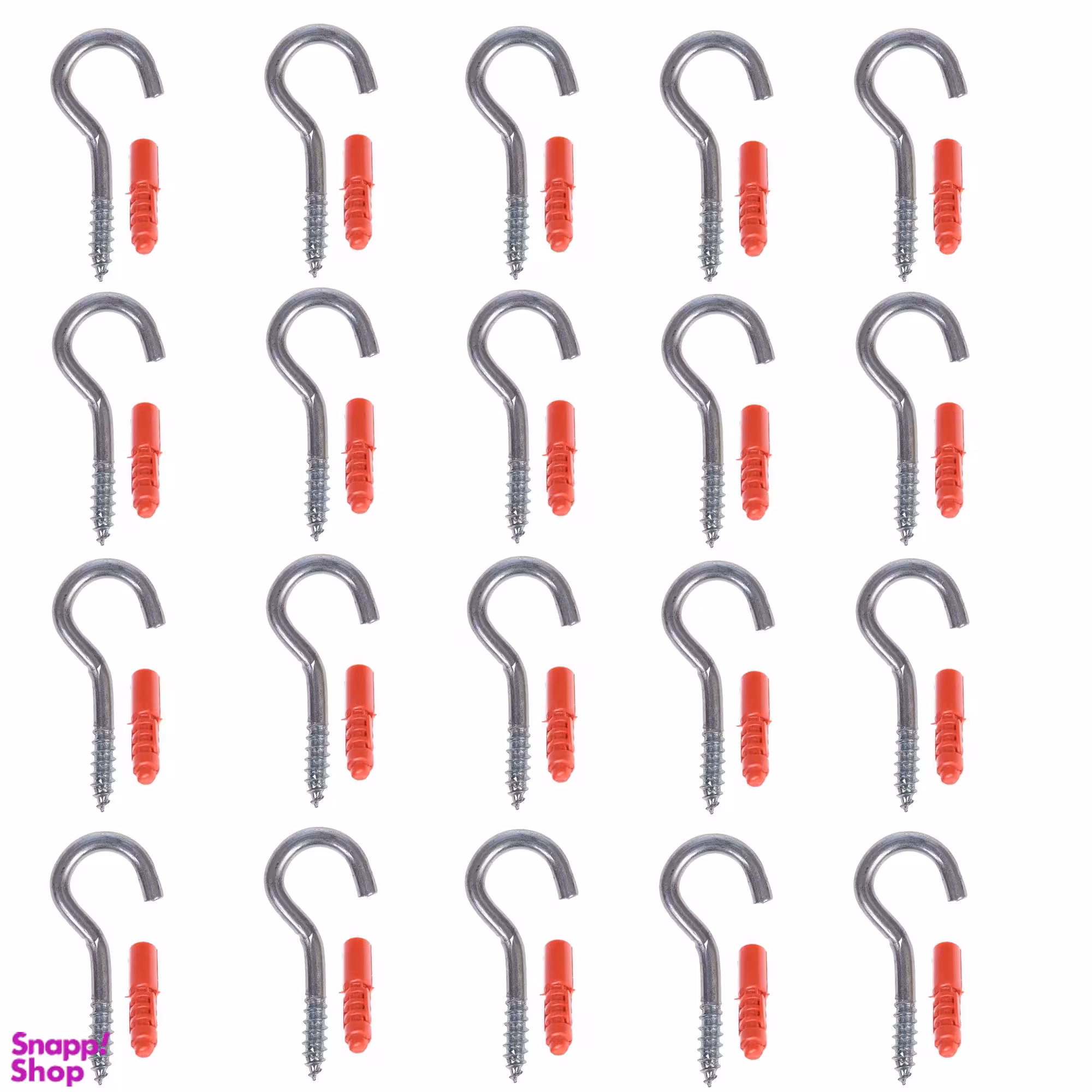 قلاب و رولپلاک تکنو باغلانتی مدل Tek-9cm-40 مجموعه 40 عددی