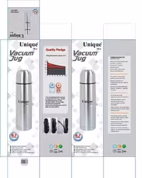 فلاسک کاور دار یونیک 10000 میلی مختلف unique