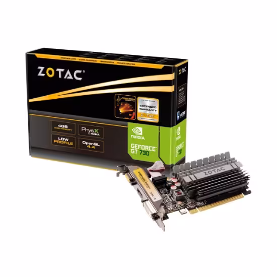 کارت گرافیک زوتک مدل Zotac GeForce GT 730 Zone Edition 4GB