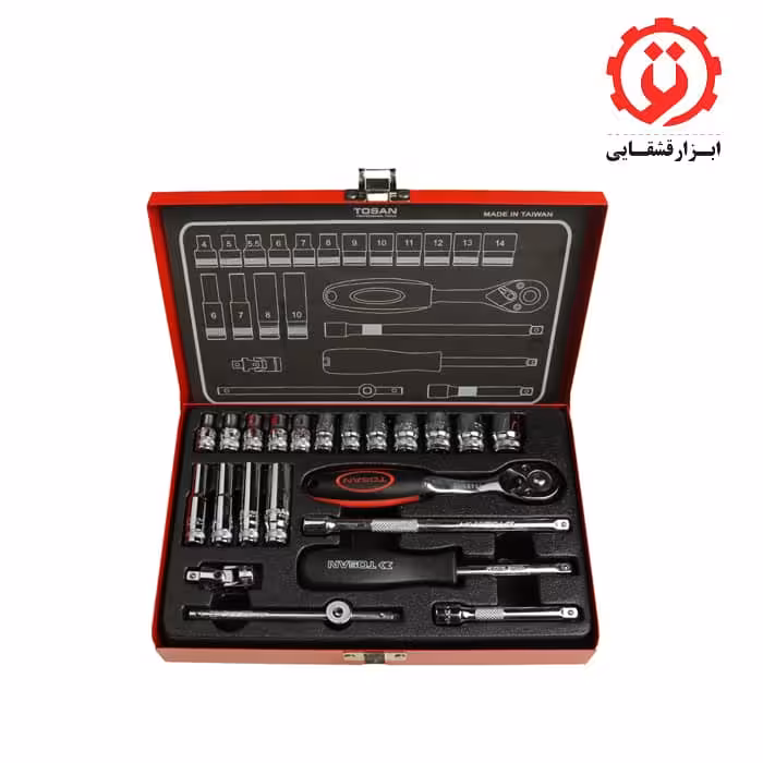 جعبه بکس 22 پارچه توسن مدل T1254-22M