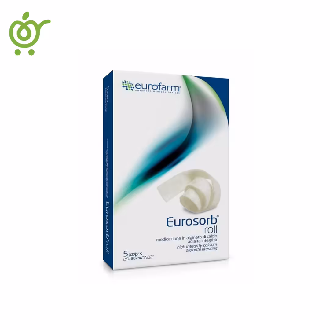 پانسمان آلژینات یوروزورب 10*20 یوروفارم | فروشگاه اینترنتی سیب 115