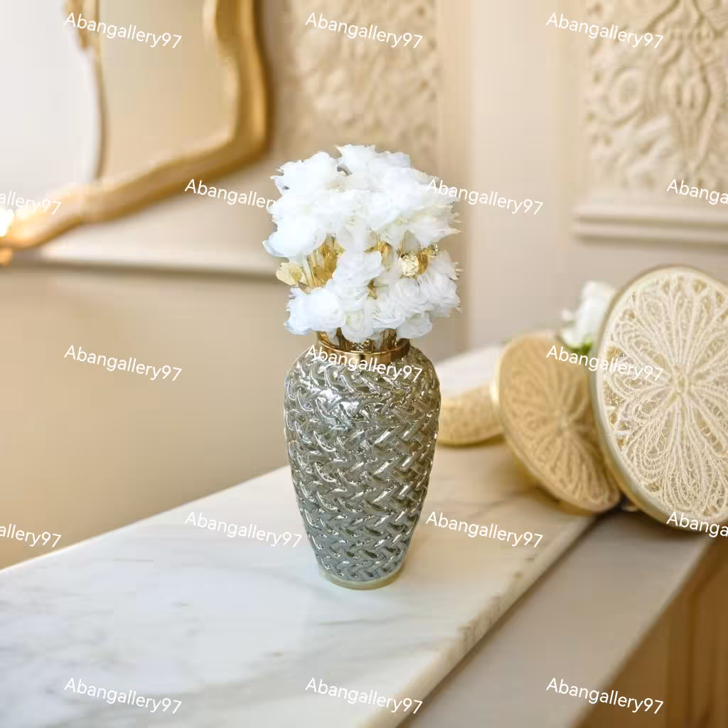 گلدان شیشه ای تمیم متوسط