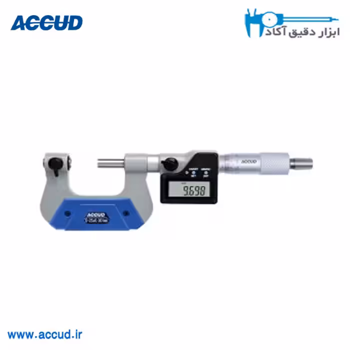 میکرومتر دیجیتال (با هفت جفت فک متفاوت) Accud (اکیود) مدل 302-001-01