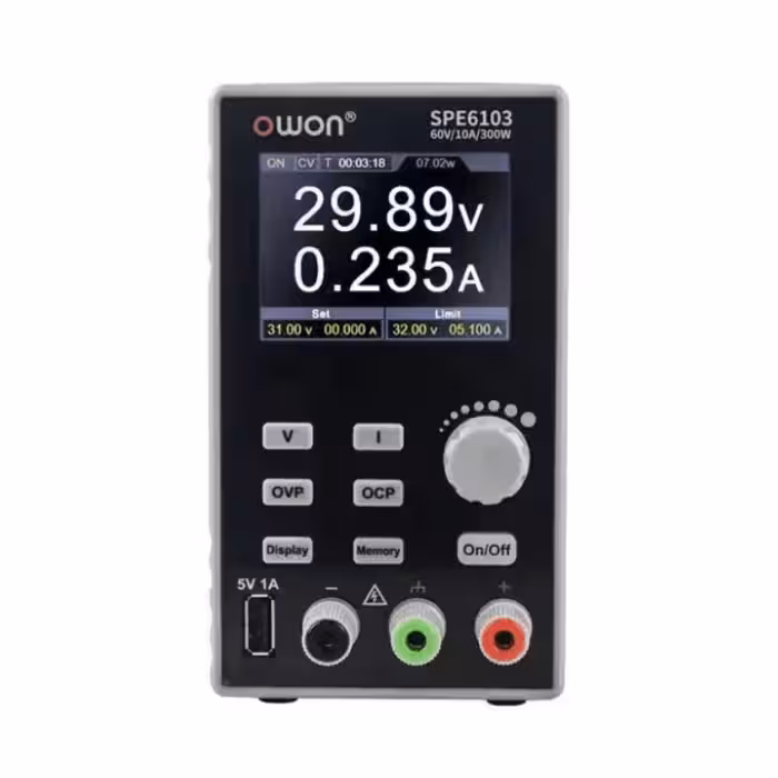 منبع تغذیه 10 آمپر OWON SPE6103