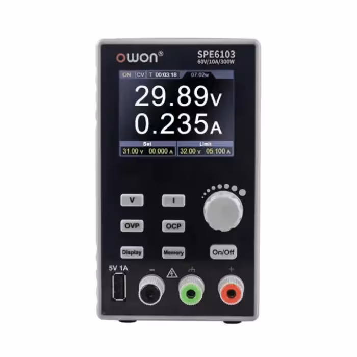 منبع تغذیه 10 آمپر OWON SPE6103