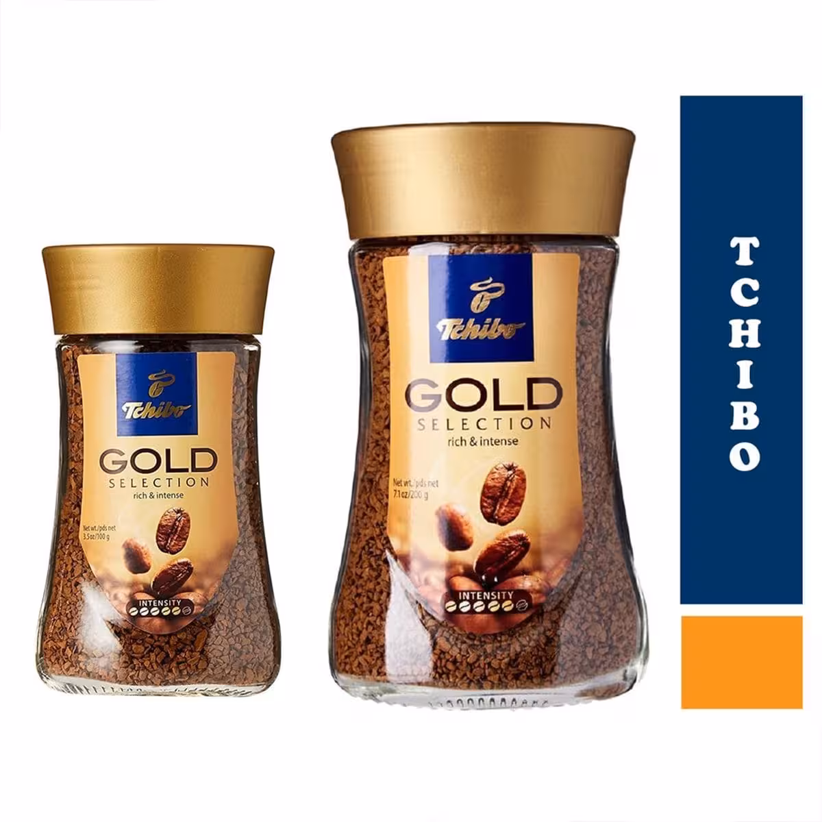 قهوه فوری گلد شیشه ای چیبو