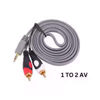 کابل 1 به 2 صدا AV TO AUX طول 1.5 متر برند ORANGE