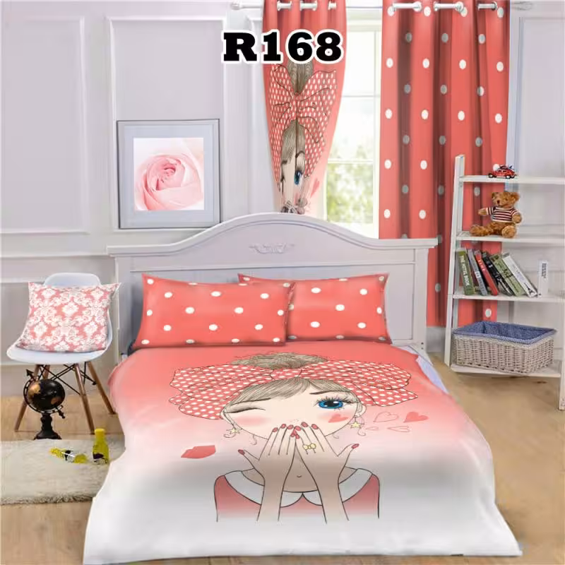 روتختی سه بعدی طرح دخترانه