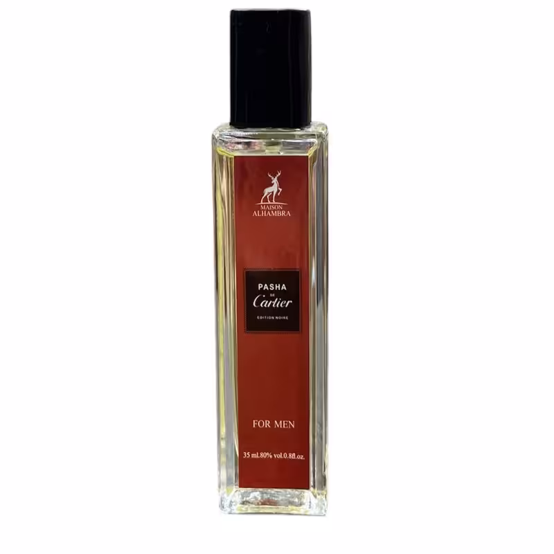 عطر جیبی مردانه الحمبرا مدل کارتیر حجم 35 میلی لیتر