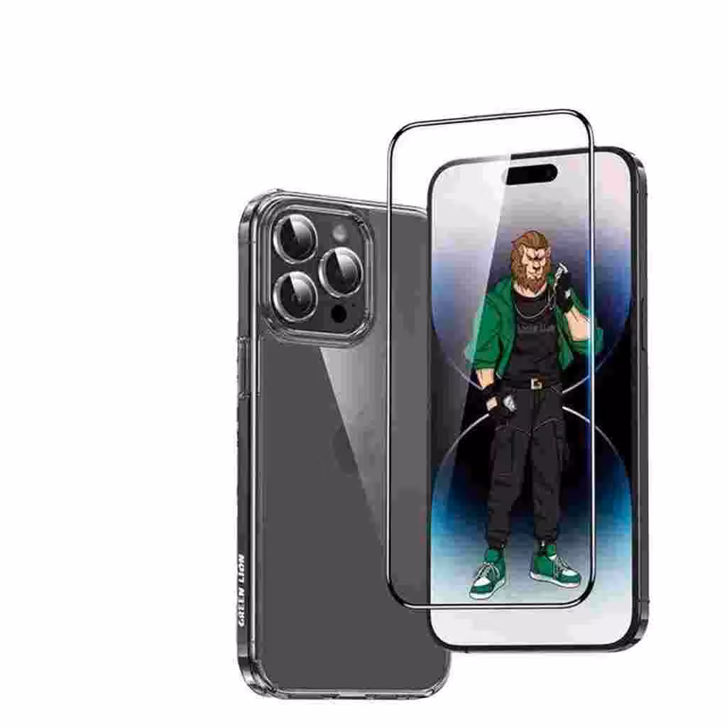 بسته محافظ 4 کاره Green Lion برای آیفون