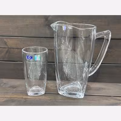 سرویس پارچ و لیوان مدل ونا،یک پارچ و شش لیوان