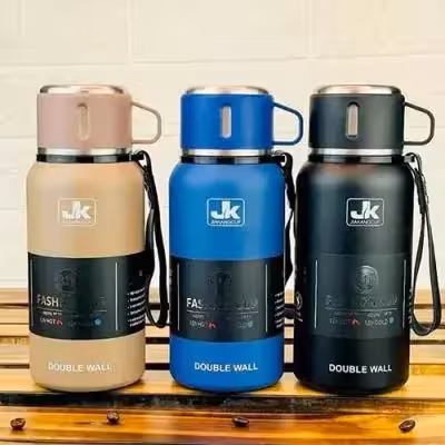 فلاسک دوجداره 800 میلی لیتر جی‌کی JK مدل SUS 316 JIAKANG