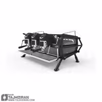 اسپرسو ساز صنعتی سن رمو سه گروپ مولتی بویلر کافه ریسر Café Racer Naked Black