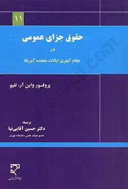 حقوق جزای عمومی در نظام کیفری ایالات متحده آمریکا