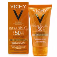 ضد آفتاب ویشی بی رنگ پوست چرب Capital Soleil SPF50