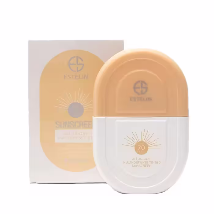 کرم ضد آفتاب رنگی استلین spf70 وزن 50 گرم