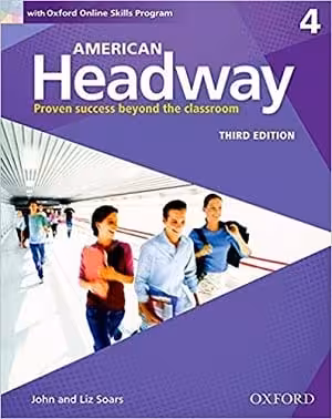 کتاب امریکن هدوی 4 ویرایش سوم American Headway 4 3rd SB WB DVD