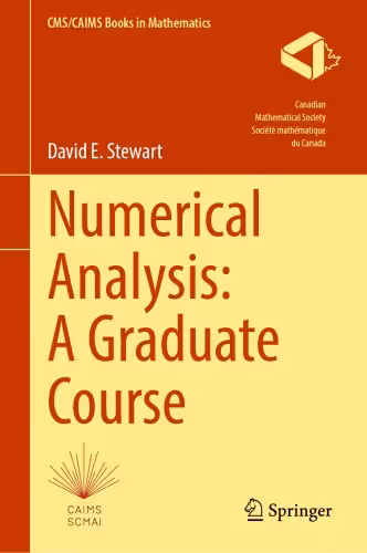 خرید و دانلود نسخه کامل کتاب Numerical Analysis: A Graduate Course
