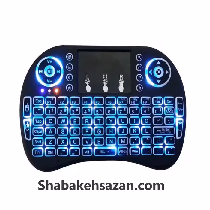 کیبورد بی سیم مدل I8 Backlit