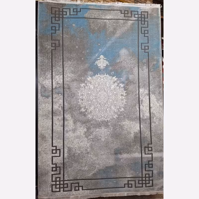 قالیچه فرش فانتزی ماشینی کاشان 4متری2،20در1،5 کد2021(باارسال رایگان)