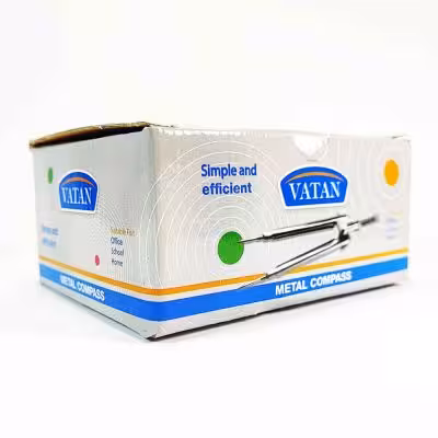 پرگار فلزی وطن بسته 36 عددی