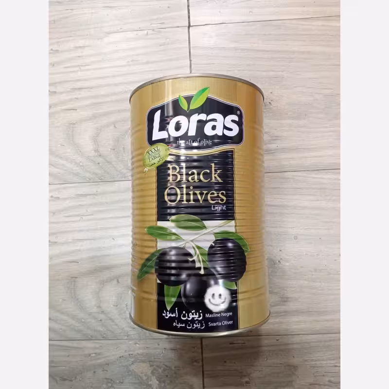 زیتون سیاه درشت لوراس حلب 5 کیلویی ترکیه | amazonchi