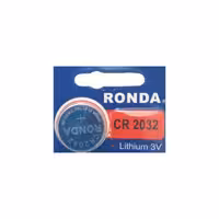 باتری سکه‌ای روندا مدل CR 2032 3V بسته یک عددی