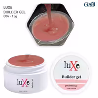 بیلدر ژل کاشت ناخن لوکسی رنگ هلویی 15 میل (سافت ژل) – 06