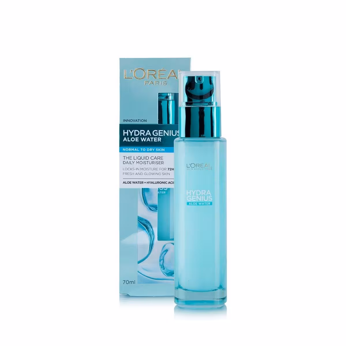 ژل آبرسان هیدرا جنیوس لورآل70ml