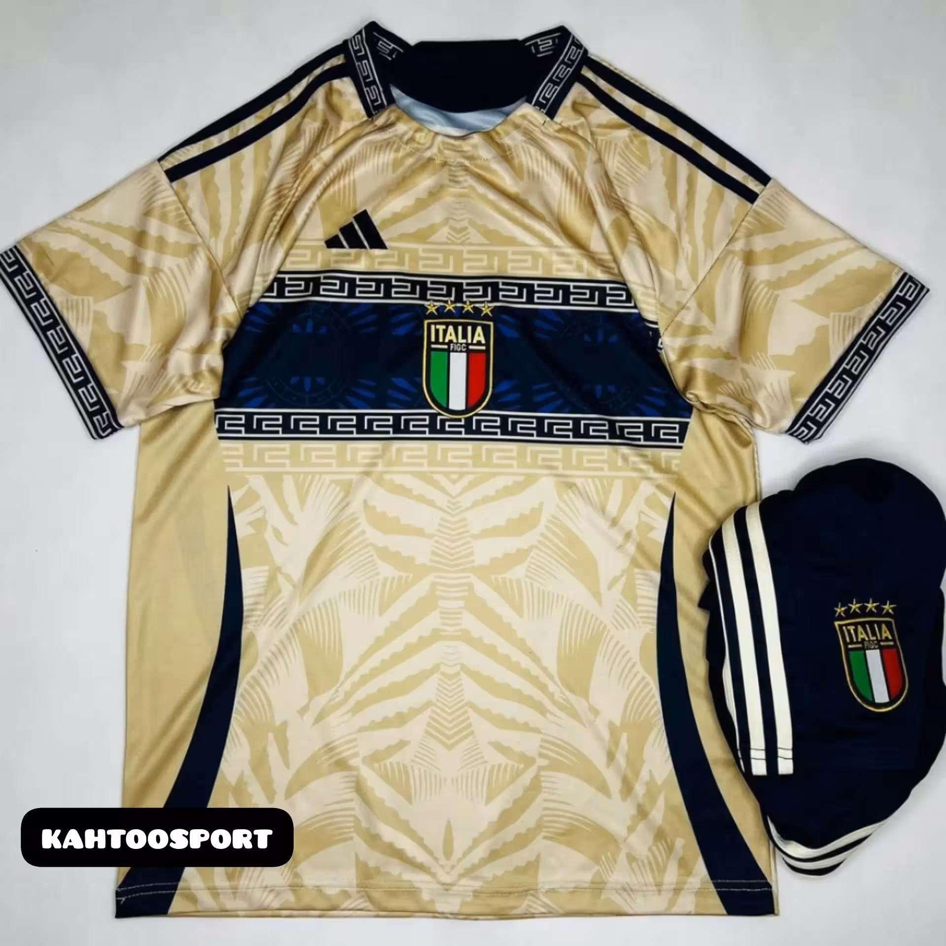 کیت کانسپت لاکچری طلایی ایتالیا 2025 هواداری