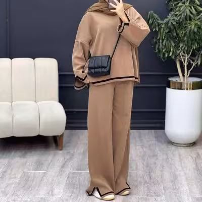 بلوز و شلوار ست بافت کد 97110