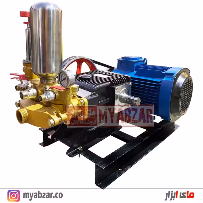 الکترو پمپ و سمپاش زنبه ای برقی 7.5 اسب با پمپ 150 بار چین