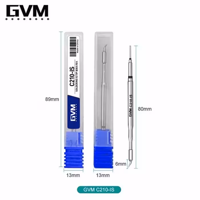 نوک هویه سر کج GVM C210-IS