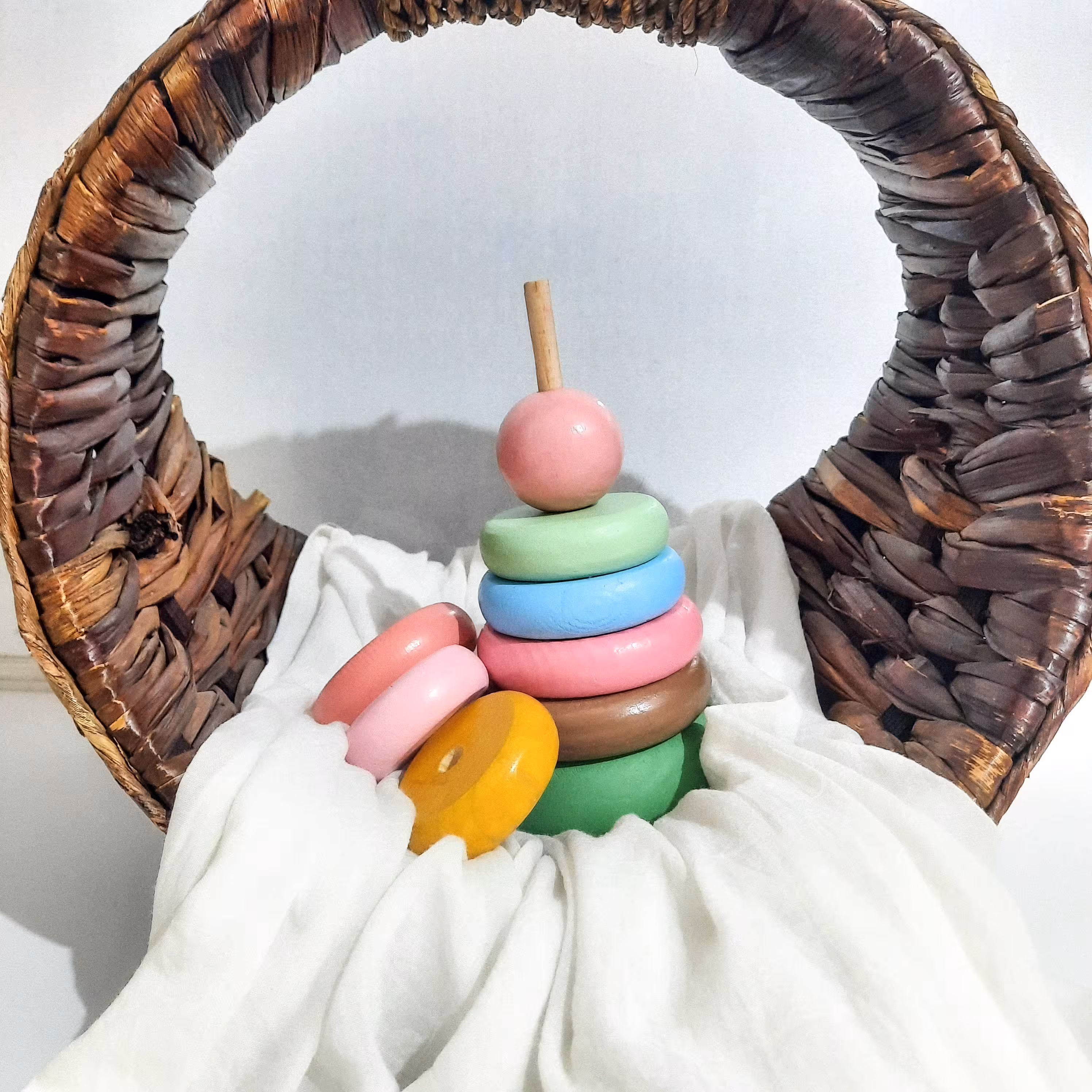 اسباب بازی چوبی برج هوش