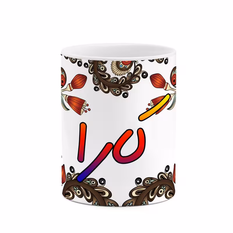 ماگ   اسم کارا  سنتی گل و بته کد mgh46520