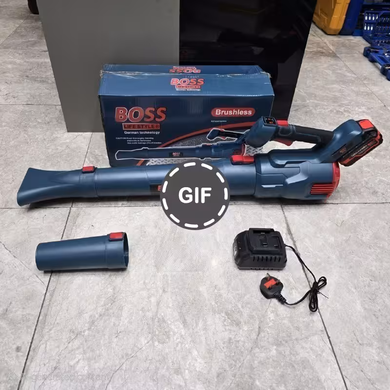 خزان روب (برگ جمع کن) شارژی براش لس صنعتي باس مدل BS123JB267-8